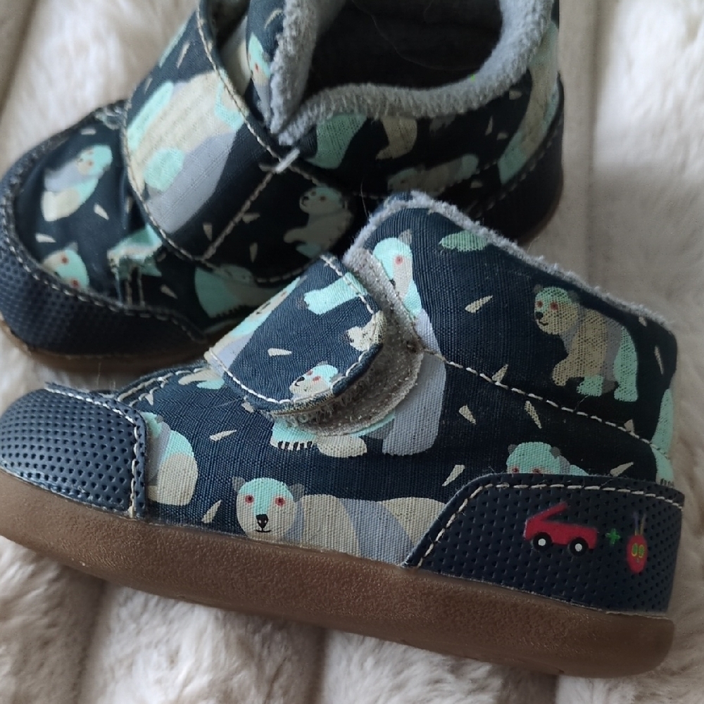 Polar Bear Patterned Kids Shoes